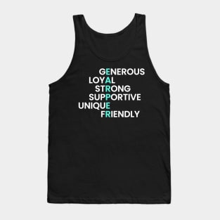 Earper Characteristics - Wynonna Earp Tank Top